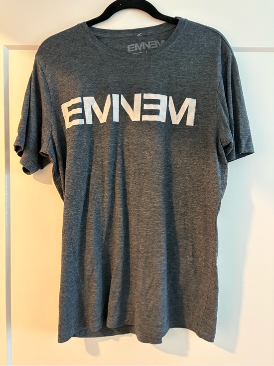 Eminem Tops - EMINEM Gray Crewneck Tshirt